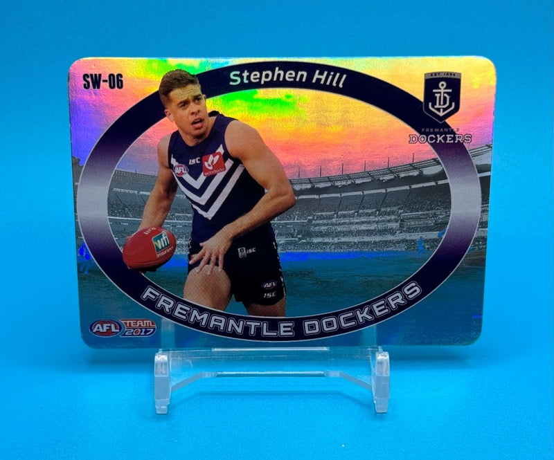 2017 AFL Teamcoach Star Wildcard Stephen Hill - EJ Cards