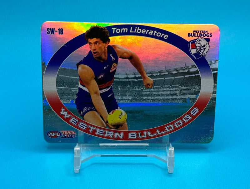 2017 AFL Teamcoach Star Wildcard Tom Liberatore - EJ Cards