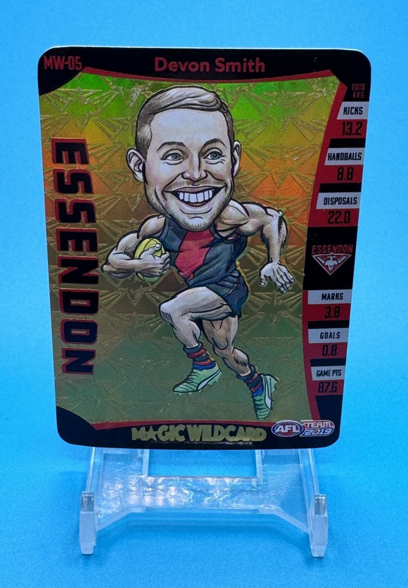 2019 AFL Teamcoach Magic Wildcard Devon Smith - EJ Cards