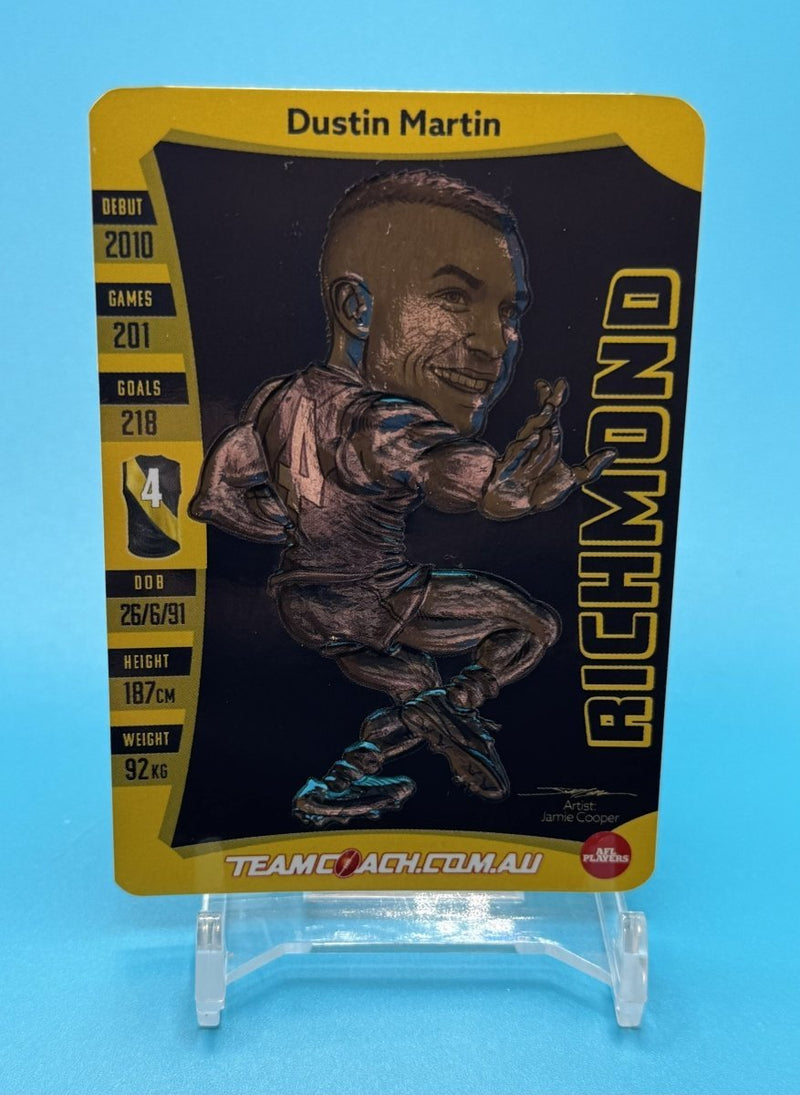 2019 AFL Teamcoach Magic Wildcard Dustin Martin - EJ Cards