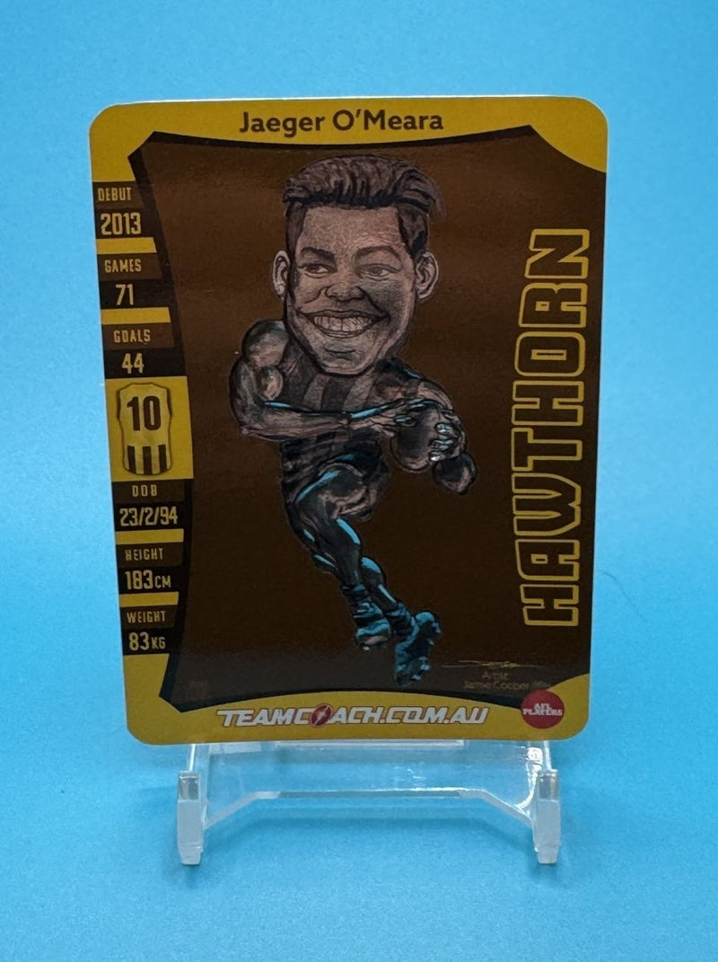 2019 AFL Teamcoach Magic Wildcard Jaeger O’Meara - EJ Cards