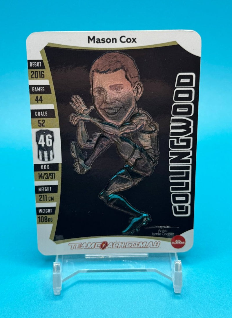 2019 AFL Teamcoach Magic Wildcard Mason Cox - EJ Cards