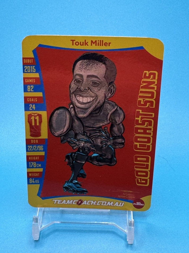 2019 AFL Teamcoach Magic Wildcard Touk Miller - EJ Cards