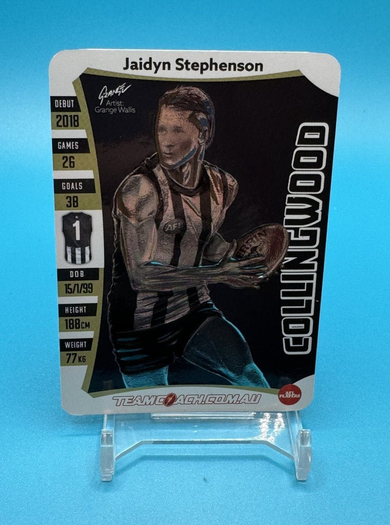 2019 AFL Teamcoach Star Wildcard Jaidyn Stephenson - EJ Cards