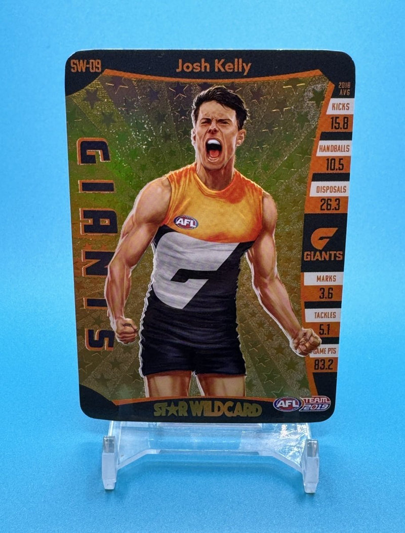2019 AFL Teamcoach Star Wildcard Josh Kelly - EJ Cards