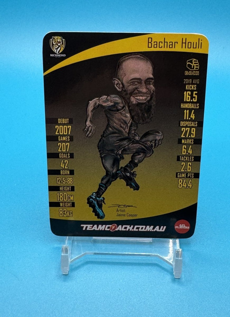 2020 AFL Teamcoach Magic Wildcard Bachar Houli - EJ Cards