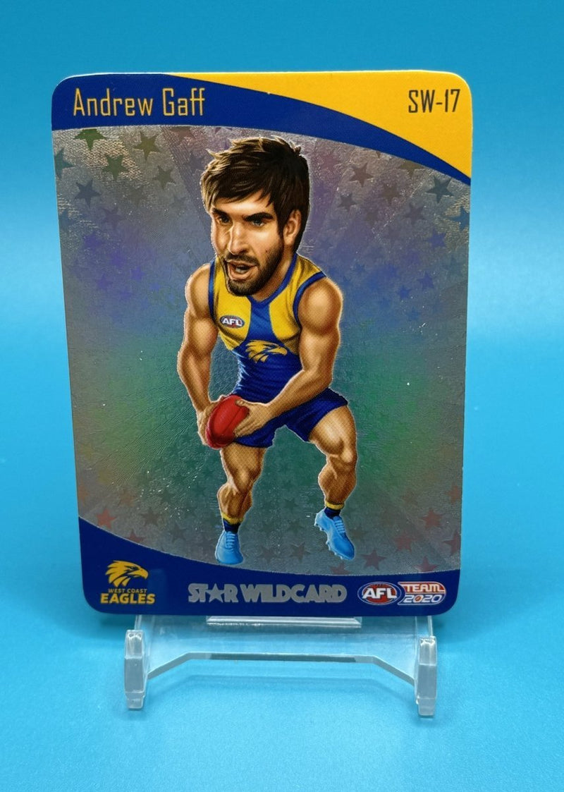 2020 AFL Teamcoach Star Wildcard Andrew Gaff - EJ Cards