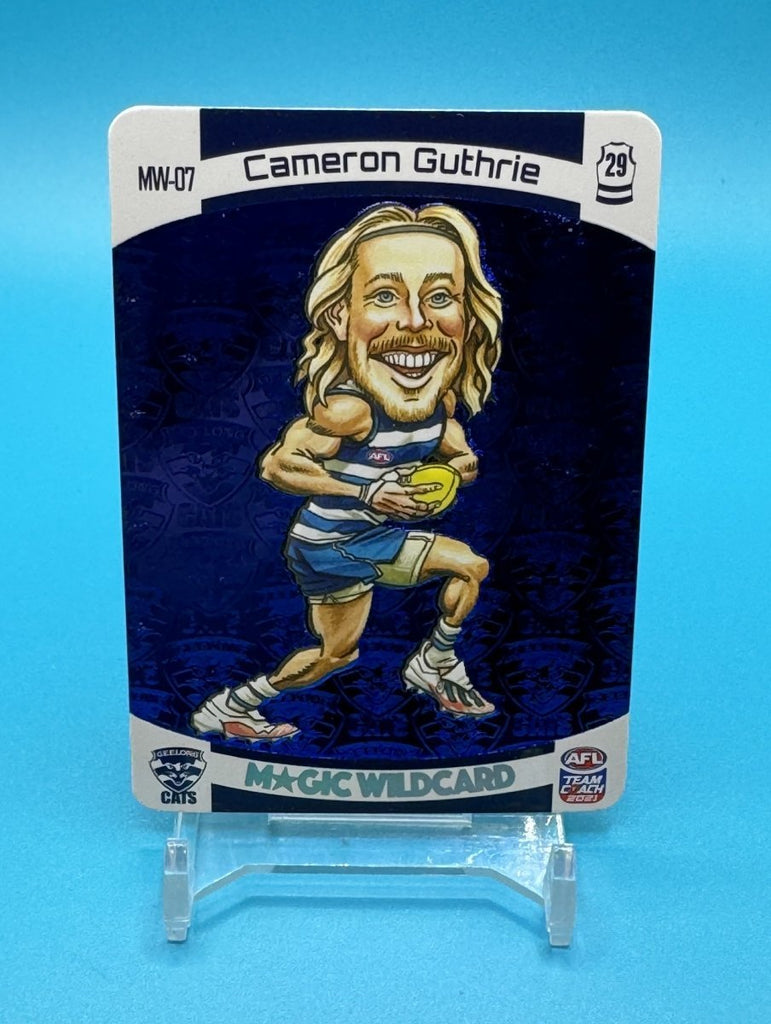 2021 AFL Teamcoach Magic Wildcard Cam Guthrie - EJ Cards
