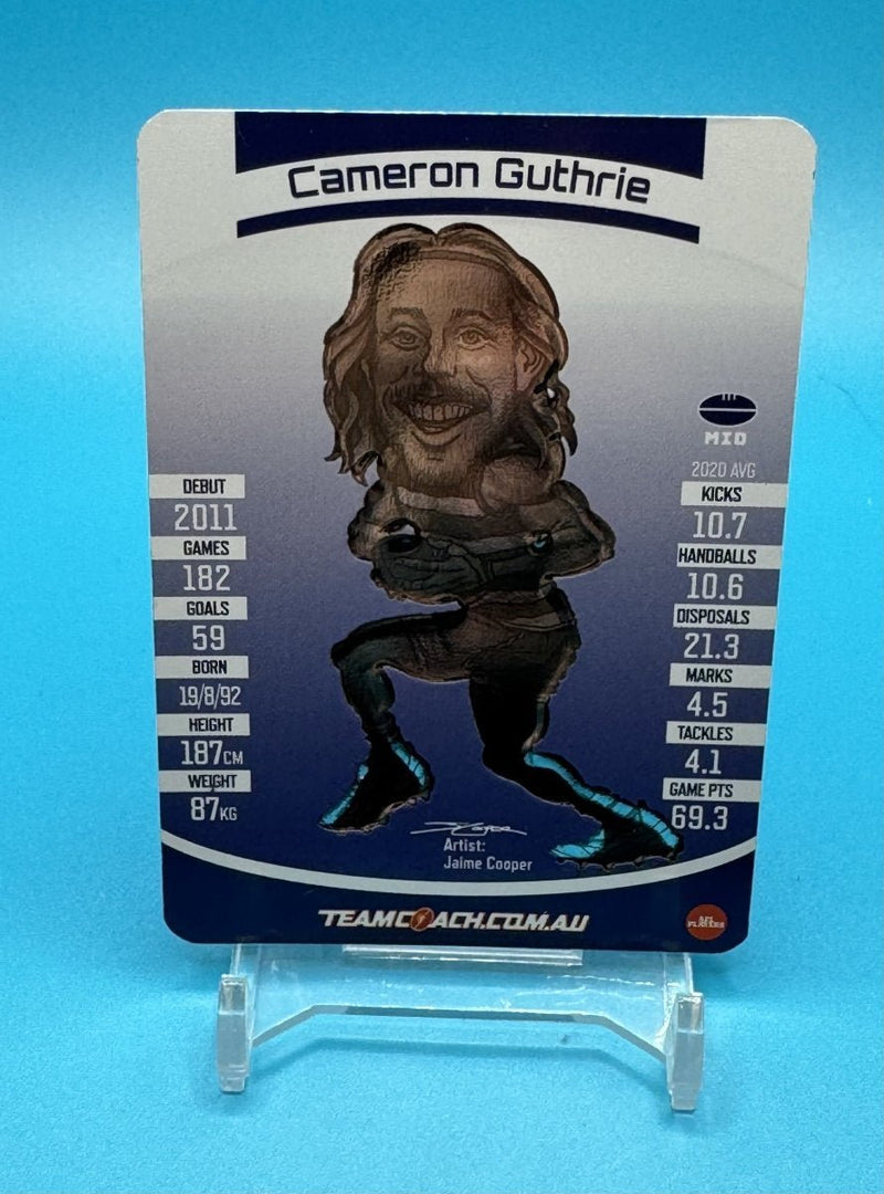 2021 AFL Teamcoach Magic Wildcard Cam Guthrie - EJ Cards