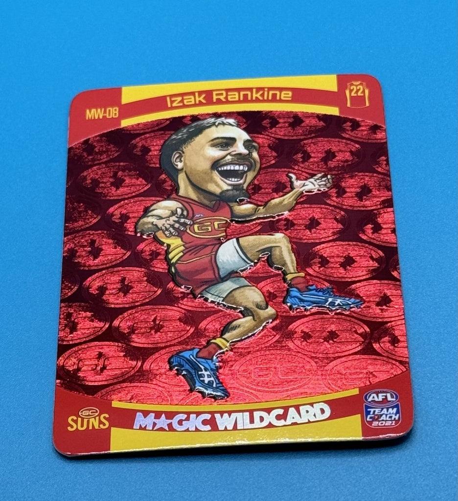 2021 AFL Teamcoach Magic Wildcard Izak Rankine - EJ Cards