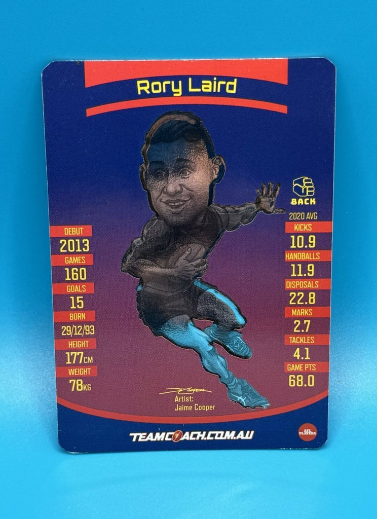 2021 AFL Teamcoach Magic Wildcard Rory Laird - EJ Cards