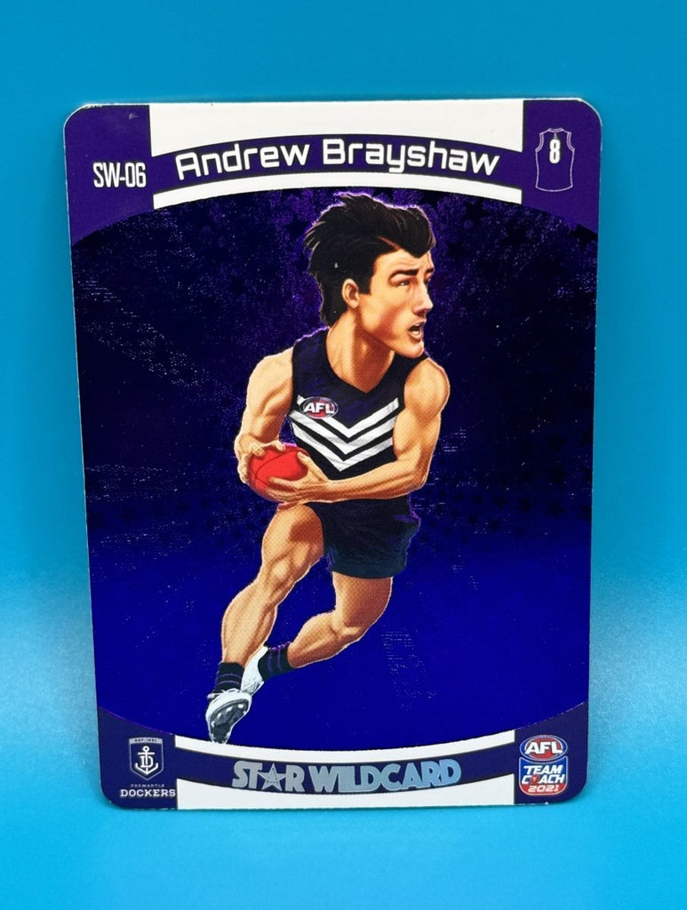 2021 AFL Teamcoach Star Wildcard Andrew Brayshaw - EJ Cards