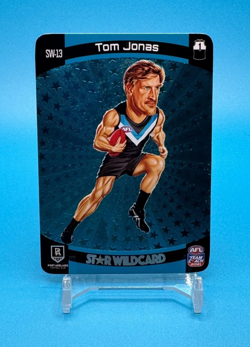 2021 AFL Teamcoach Star Wildcard Tom Jonas - EJ Cards