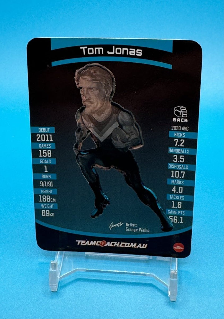 2021 AFL Teamcoach Star Wildcard Tom Jonas - EJ Cards