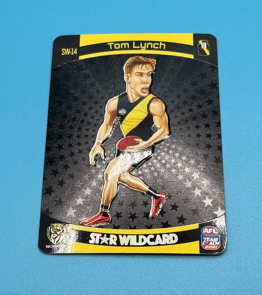 2021 AFL Teamcoach Star Wildcard Tom Lynch - EJ Cards