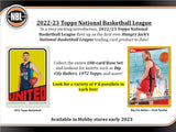 2022-23 Topps NBL Basketball Cards - HOBBY BOX - EJ Cards