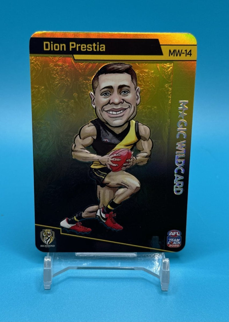 2022 AFL Teamcoach Magic Wildcard Dion Prestia - EJ Cards