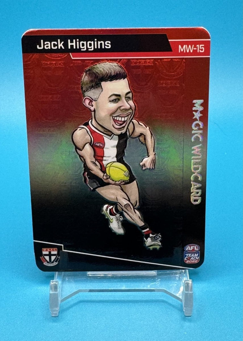2022 AFL Teamcoach Magic Wildcard Jack Higgins - EJ Cards