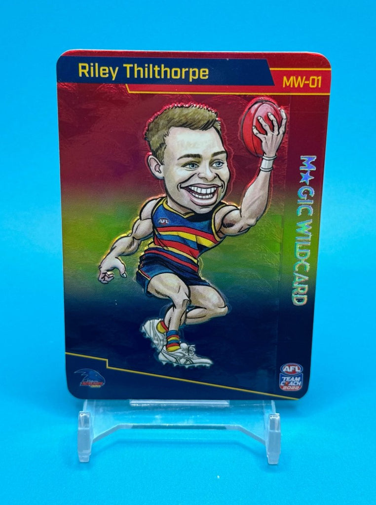 2022 AFL Teamcoach Magic Wildcard Riley Thilthorpe - EJ Cards