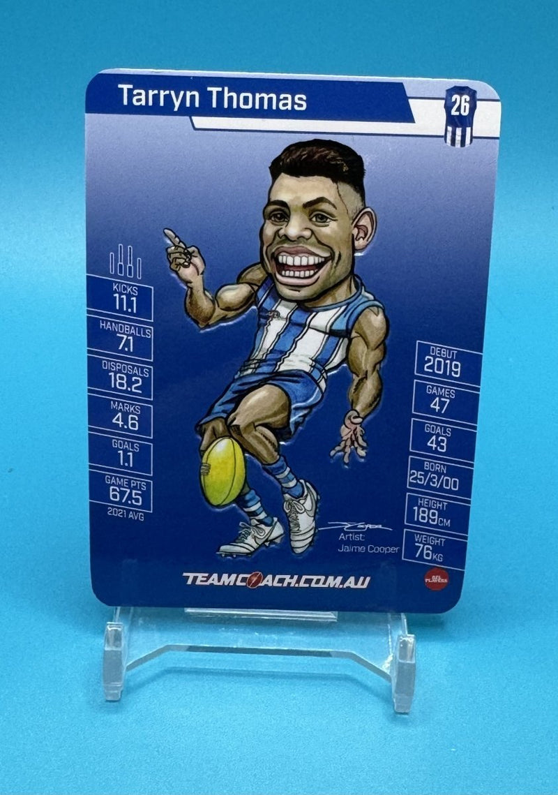 2022 AFL Teamcoach Magic Wildcard Tarryn Thomas - EJ Cards