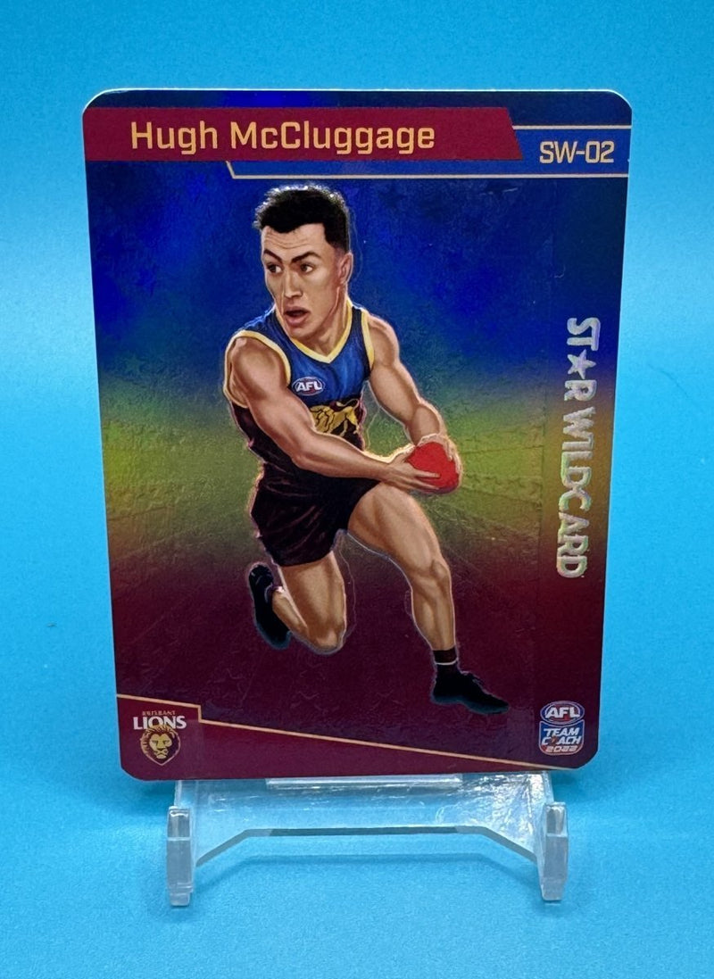 2022 AFL Teamcoach Star Wildcard Hugh McLuggage - EJ Cards