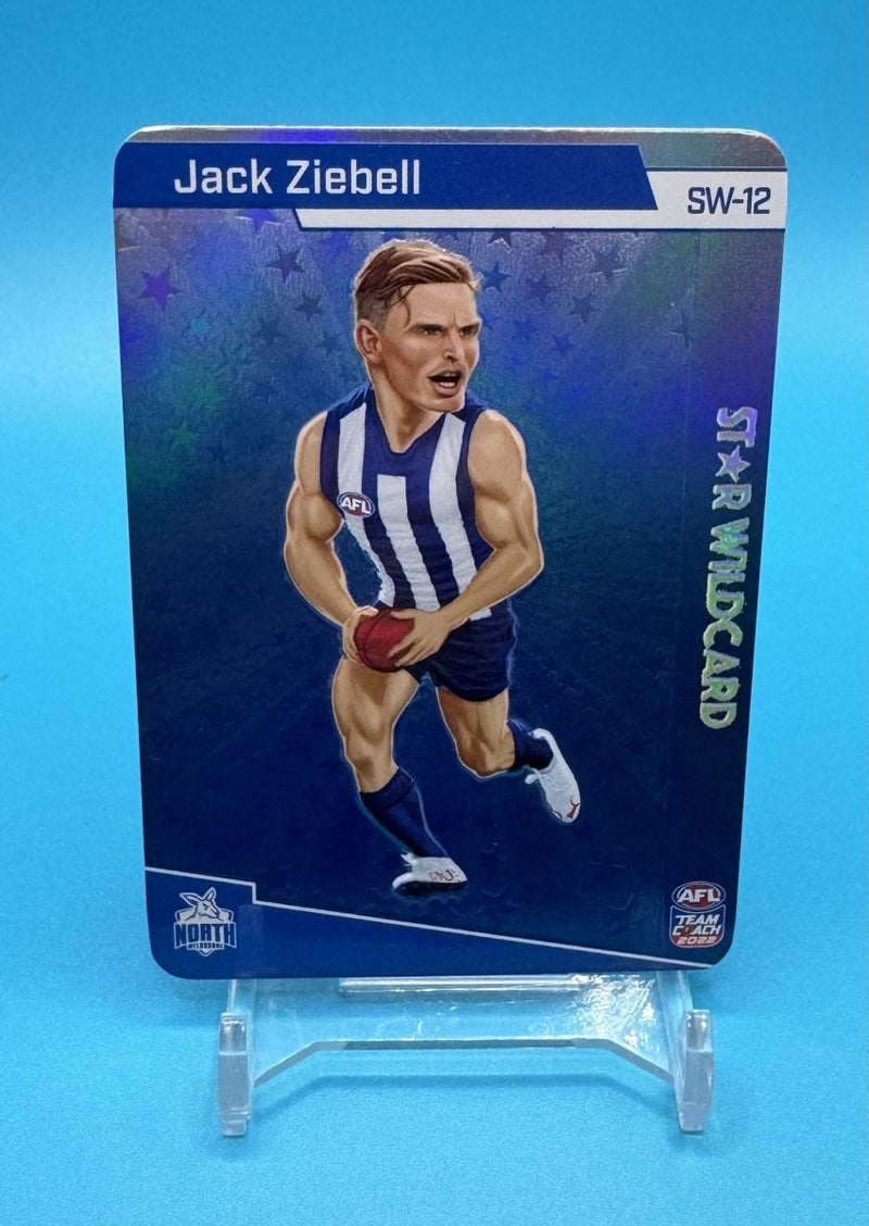 2022 AFL Teamcoach Star Wildcard Jack Ziebell - EJ Cards