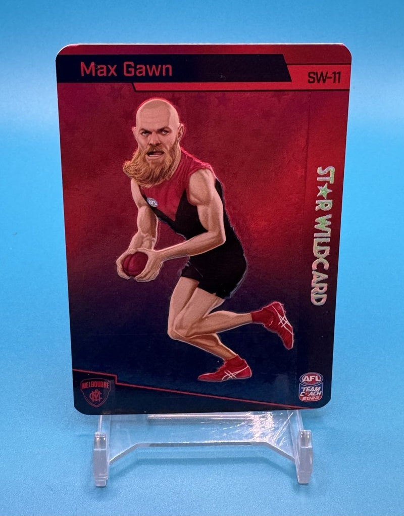 2022 AFL Teamcoach Star Wildcard Max Gawn - EJ Cards