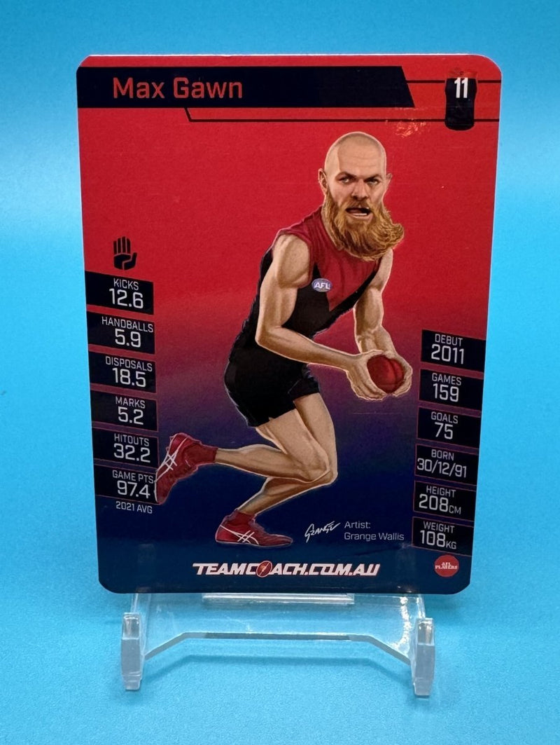 2022 AFL Teamcoach Star Wildcard Max Gawn - EJ Cards