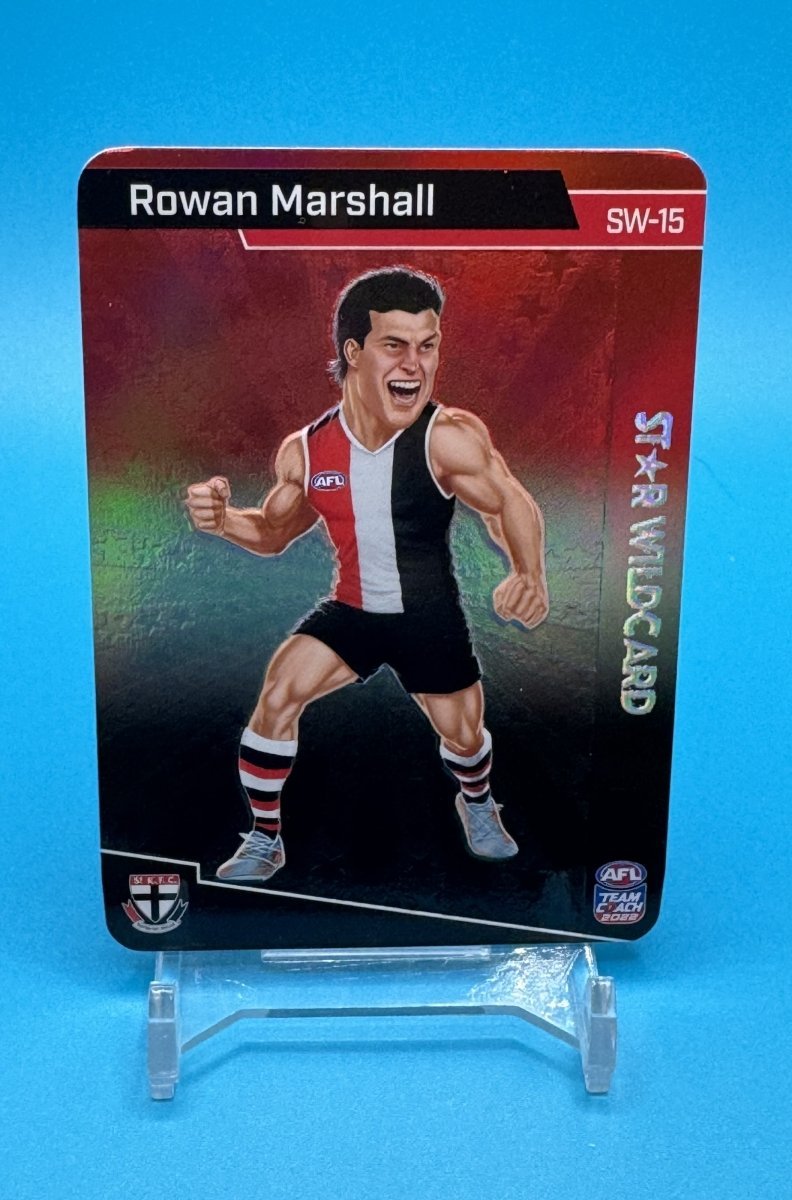 2022 AFL Teamcoach Star Wildcard Rowan Marshall - EJ Cards