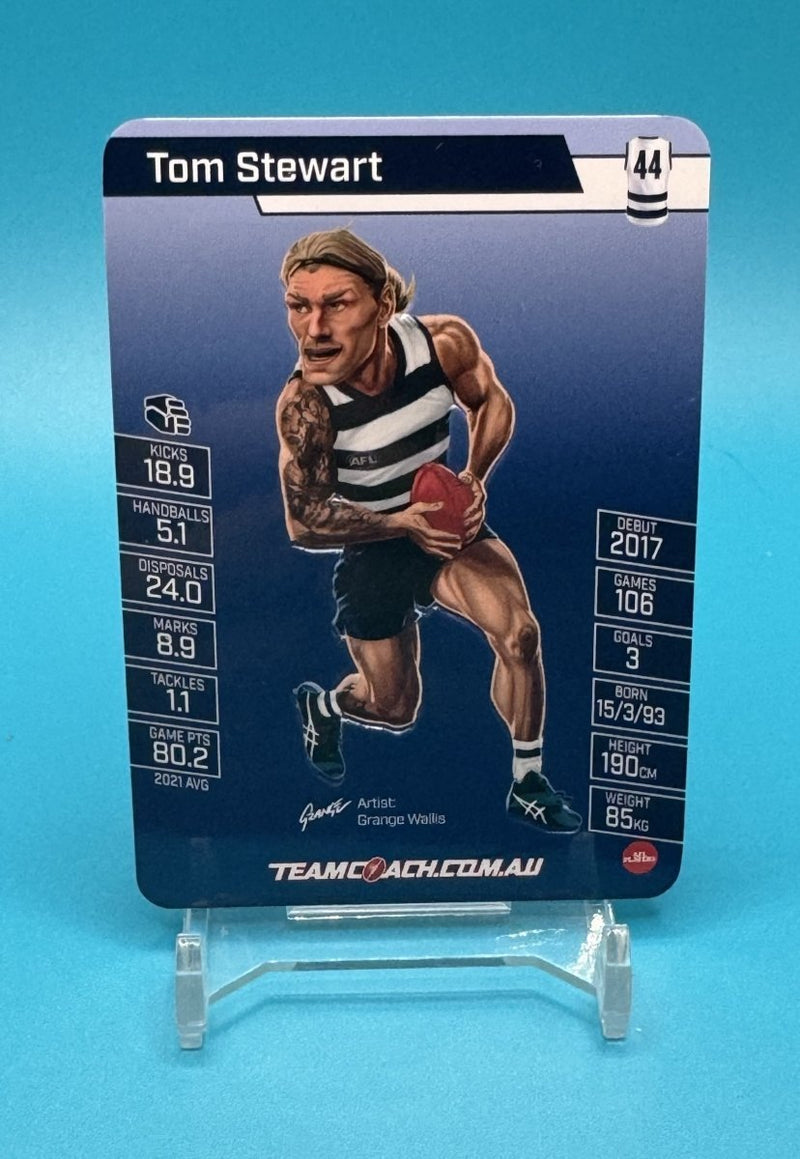 2022 AFL Teamcoach Star Wildcard Tom Stewart - EJ Cards