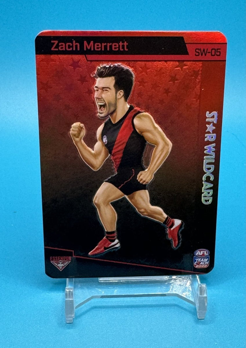 2022 AFL Teamcoach Star Wildcard Zach Merrett - EJ Cards
