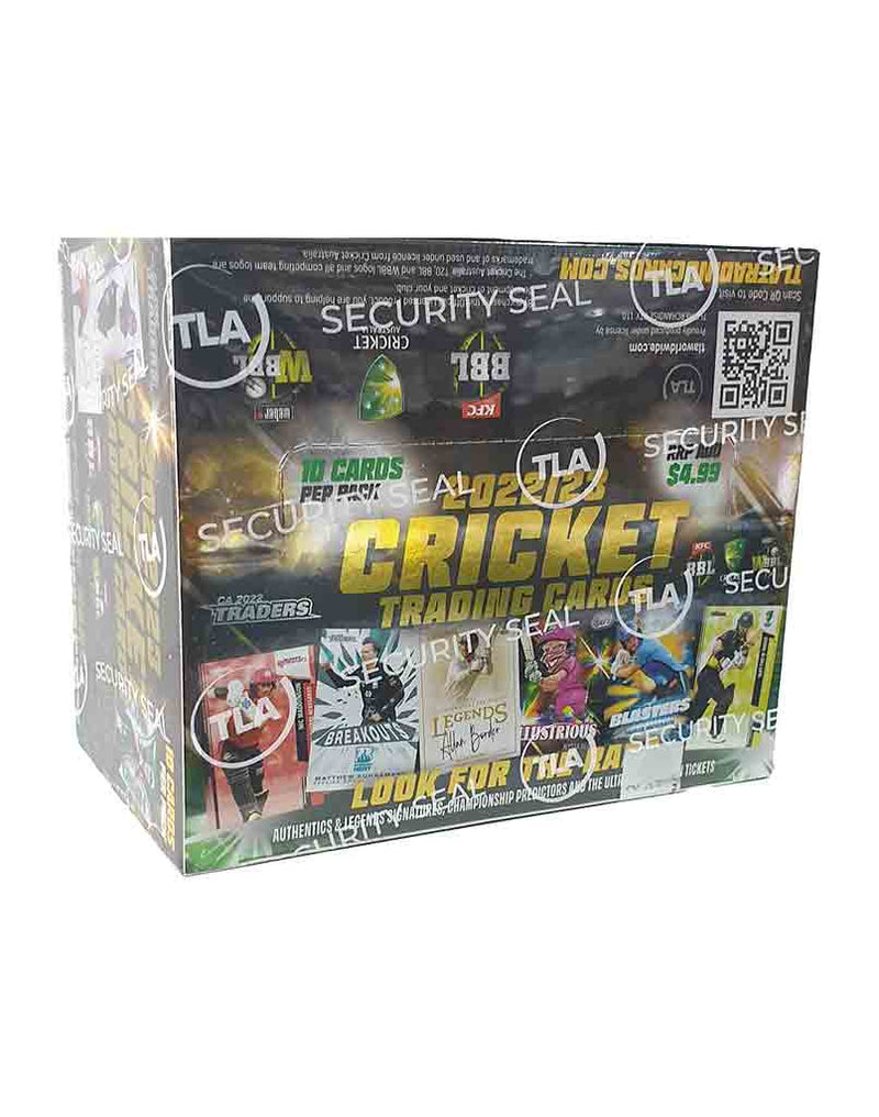 2022/23 TLA CA Cricket Traders Sealed Trading Cards RETAIL Box - EJ Cards