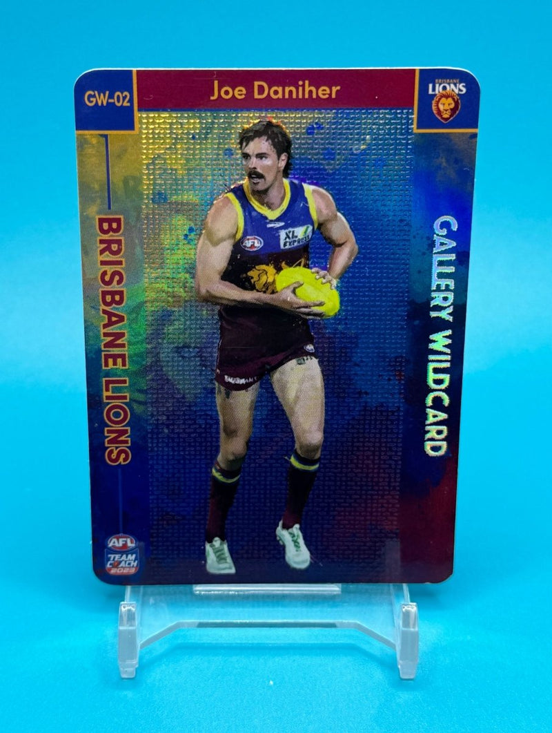 2023 AFL Teamcoach Gallery Wildcard Joe Daniher - EJ Cards