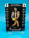 2023 AFL Teamcoach Gallery Wildcard Scott Pendlebury - EJ Cards