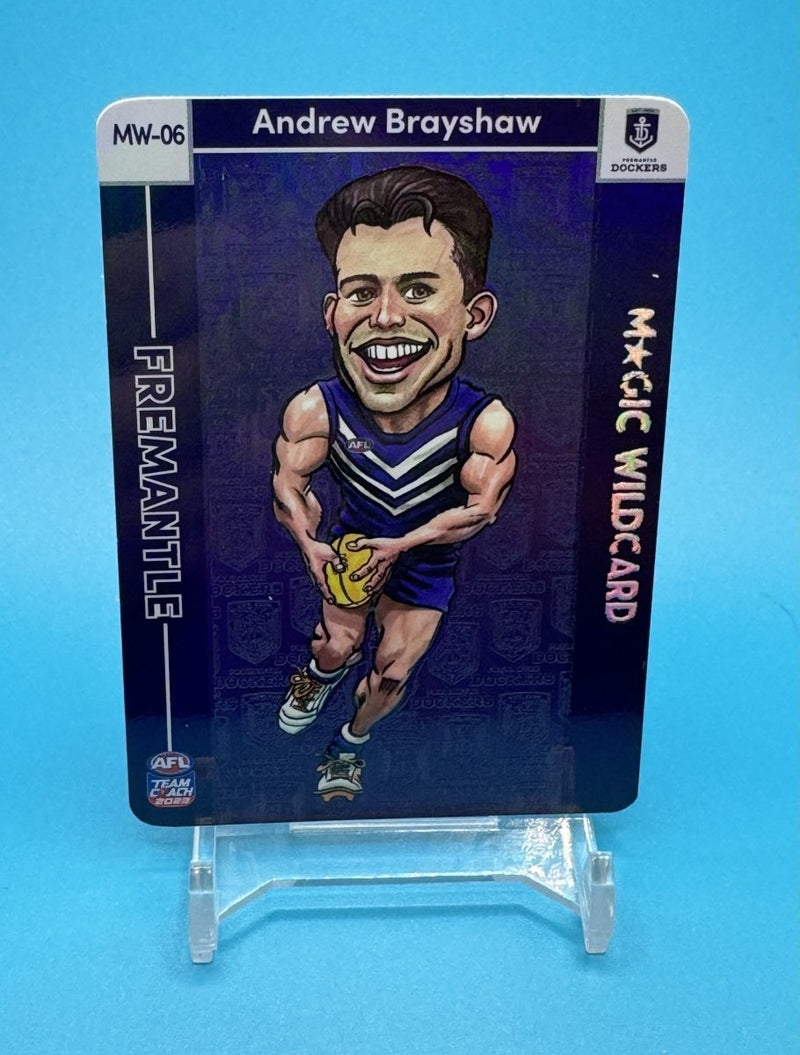 2023 AFL Teamcoach Magic Wildcard Angus Brayshaw - EJ Cards