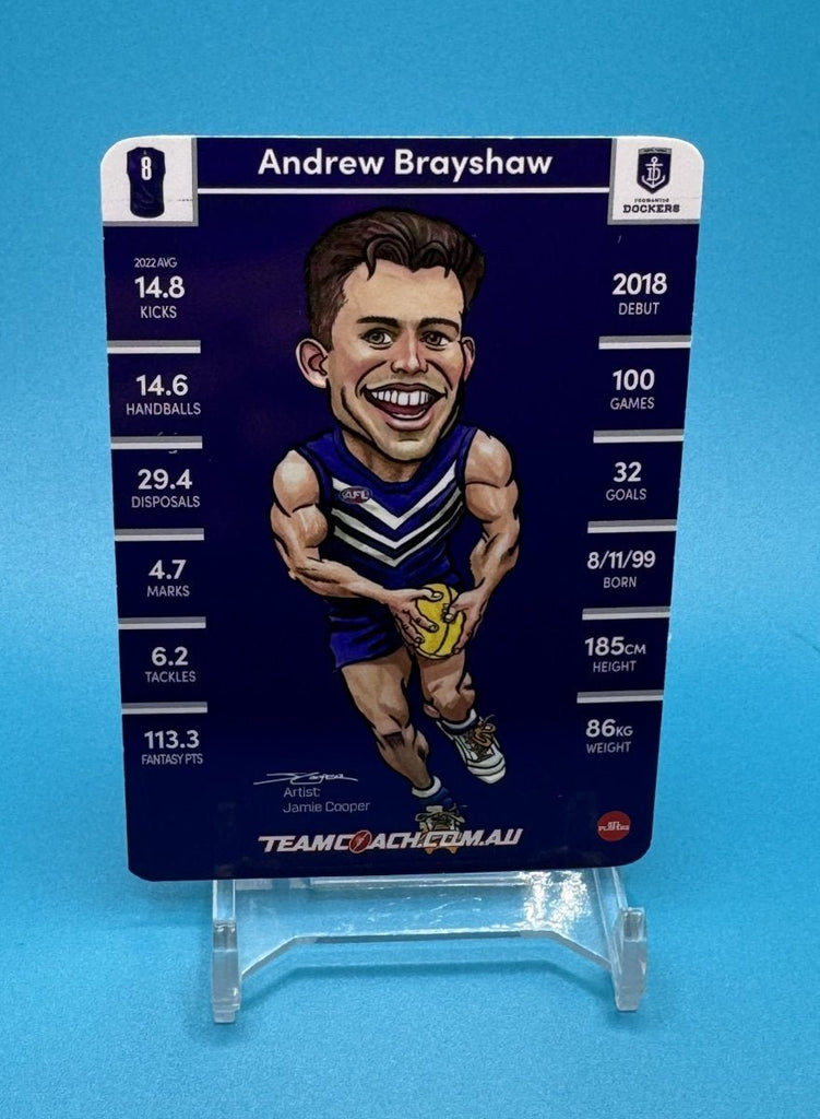 2023 AFL Teamcoach Magic Wildcard Angus Brayshaw - EJ Cards