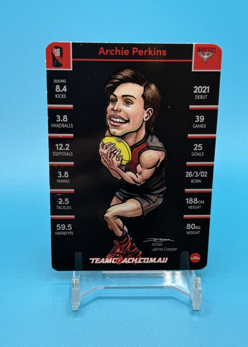 2023 AFL Teamcoach Magic Wildcard Archie Perkins - EJ Cards