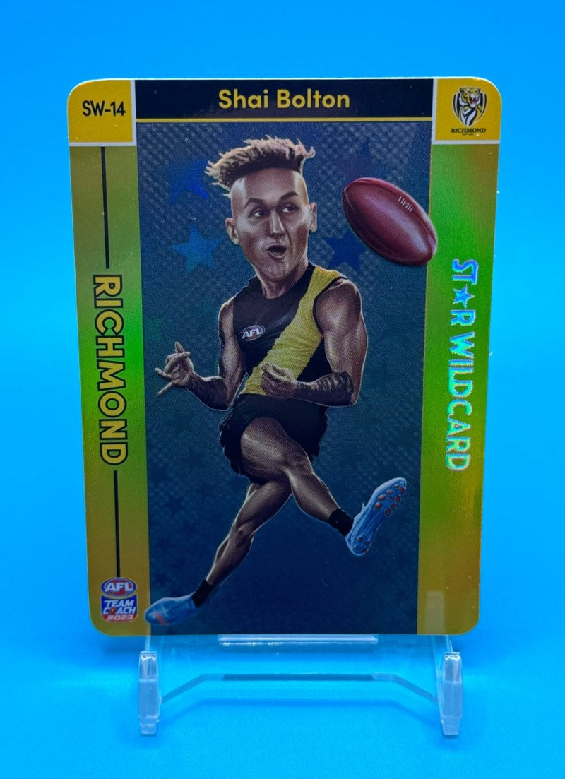 2023 AFL Teamcoach Star Wildcard Shai Bolton - EJ Cards