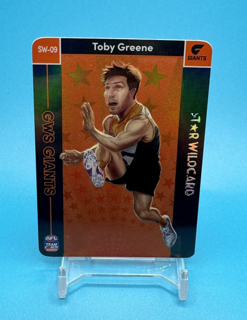 2023 AFL Teamcoach Star Wildcard Toby Greene - EJ Cards