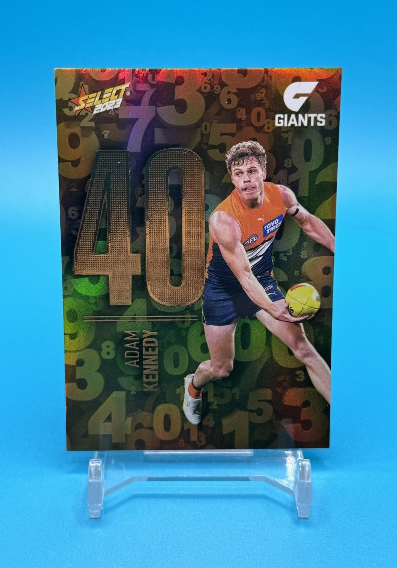 2023 Footy Stars Numbers Adam Kennedy N96 - EJ Cards