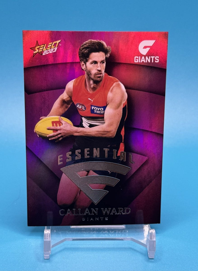 2023 Footy Stars Pink Essentials Callan Ward SPK40 - EJ Cards