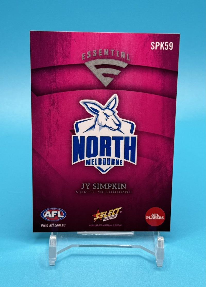 2023 Footy Stars Pink Essentials Jy Simpkin - EJ Cards