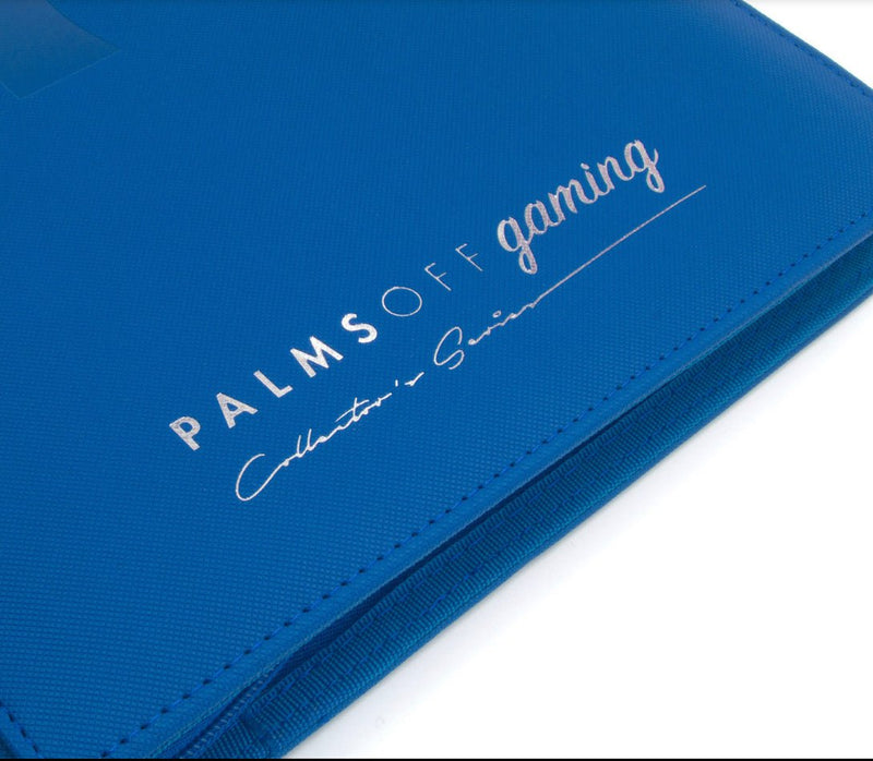 Palms Collector's Series 9 Pocket Zip Trading Card Binder - BLUE - EJ Cards