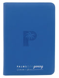 Palms Off Collector's Series TOP LOADER Zip Binder CLEAR (Blue)
