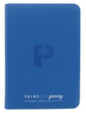 Palms Off Collector's Series TOP LOADER Zip Binder CLEAR (Blue) - EJ Cards