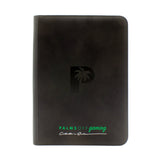 Palms Off Gaming Collectors Series 9 Pocket Zip Trading Card Binder (Black) - EJ Cards