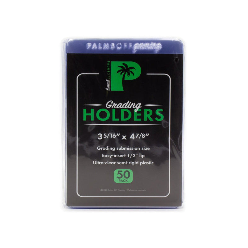 Palms Off Gaming Grading Holders - Semi Rigid - EJ Cards