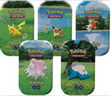 Pokemon TCG Pokémon Go Mini Tin Set 5 artworks - EJ Cards