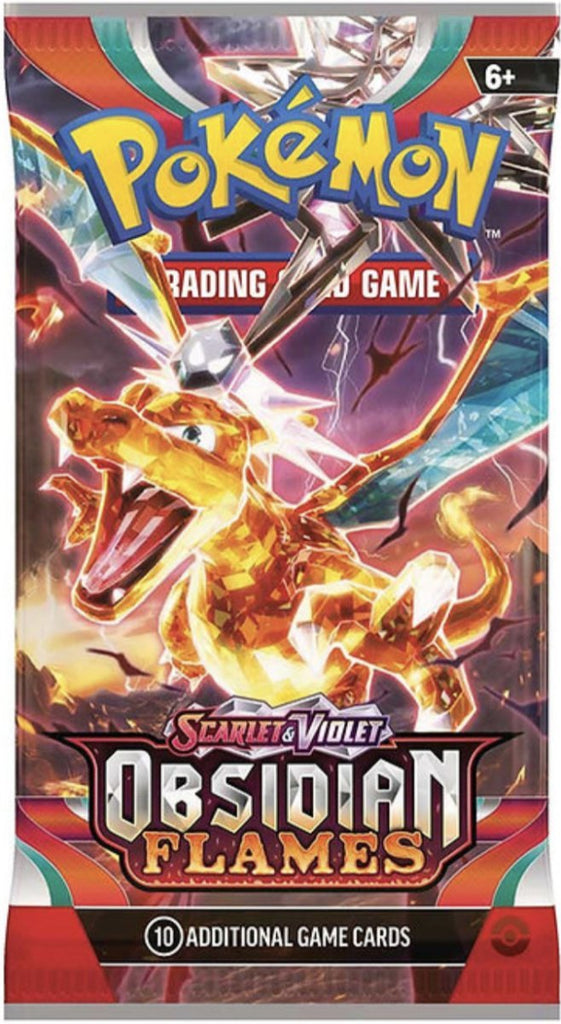 Pokemon TCG: Scarlet & Violet Obsidian Flames Booster Pack - EJ Cards